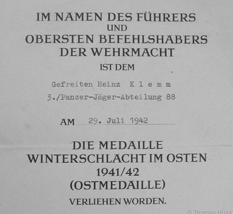 Urkunden und Besitzzeugnisse