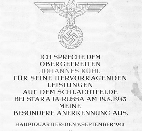 Urkunden und Besitzzeugnisse