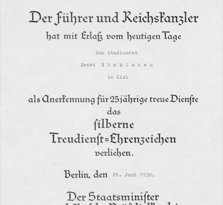 Urkunden und Besitzzeugnisse