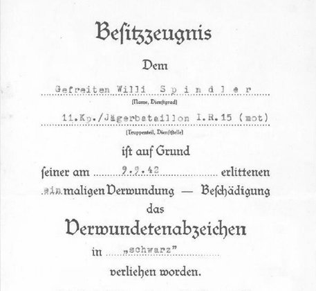 Urkunden und Besitzzeugnisse
