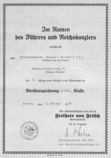 Dienstauszeichnung 2. Klasse Heer