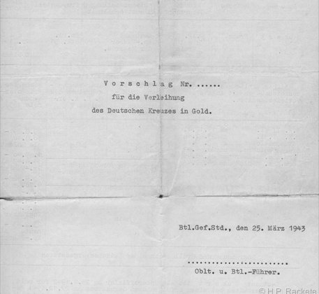 Verleihungsvorschläge