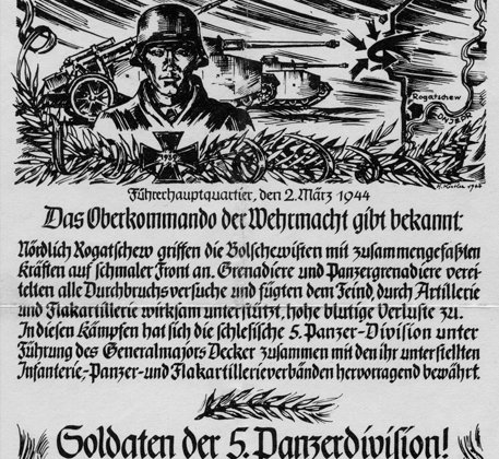 Namensnennung im Wehrmachtbericht