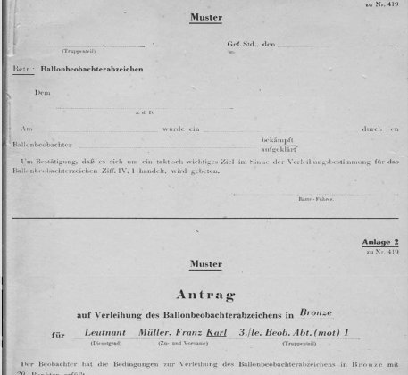 Verleihungsanträge