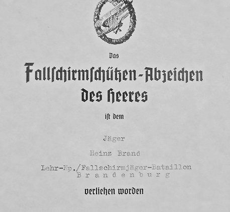 Verleihungsurkunden