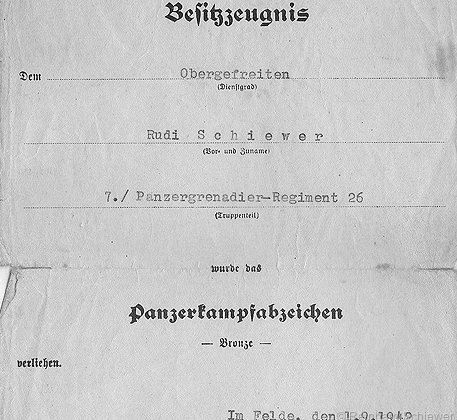 Panzer-Kampfabzeichen