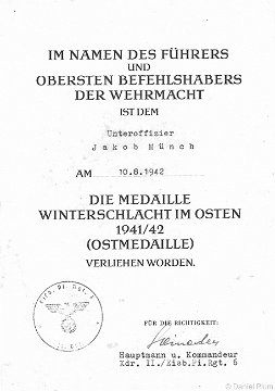 Verleihungsurkunde HE 4