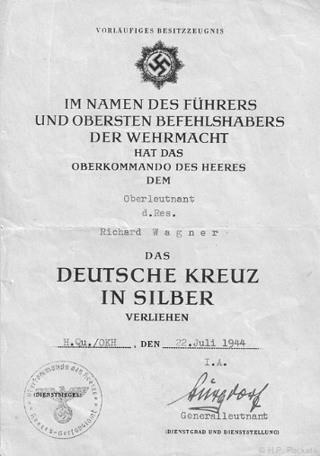 Deutsches Kreuz Heer