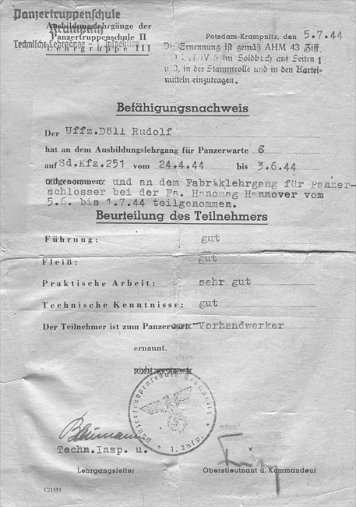 Befähigungsnachweise Heer