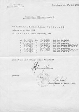 Zeugnis HE 2