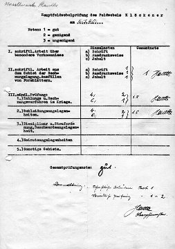 Zeugnis HE 9