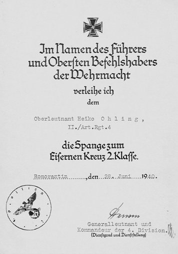 Orden und Ehrenzeichen Heer