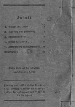 Wehrpass HE 2