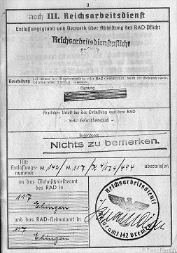 Wehrpass HE 9
